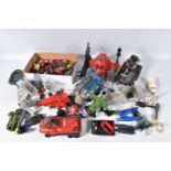 A QUANTITY OF UNBOXED AND ASSORTED ACTION FORCE FIGURES, VEHICLES AND ACCESSORIES, all in playworn