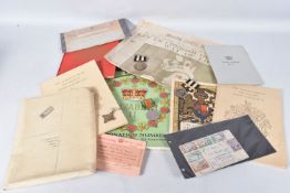 TWO SAINT JOHNS AMBULANCE MEDALS, a WWII defence medal, 1953 books, a ticket to Queen Elizabeth II