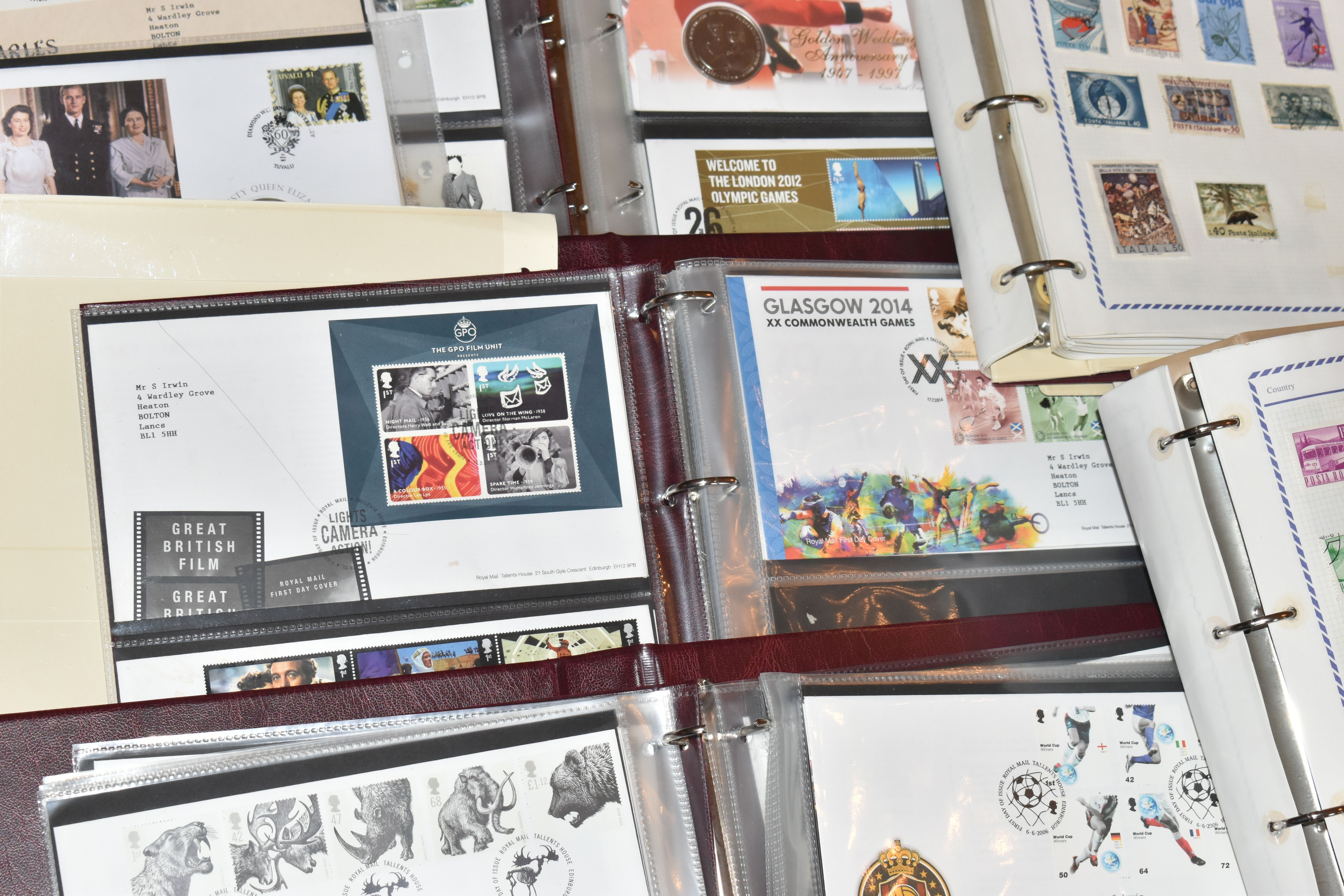 LARGE COLLECTION OF MAINLY GB FDCS AND A WORLDWIDE STAMP COLLECTION IN TWO BOXES, we note GB fdcs to - Image 5 of 16