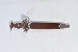 A WWII ERA GERMAN SA DAGGER, this dagger is complete with its original scabbard and has the maker