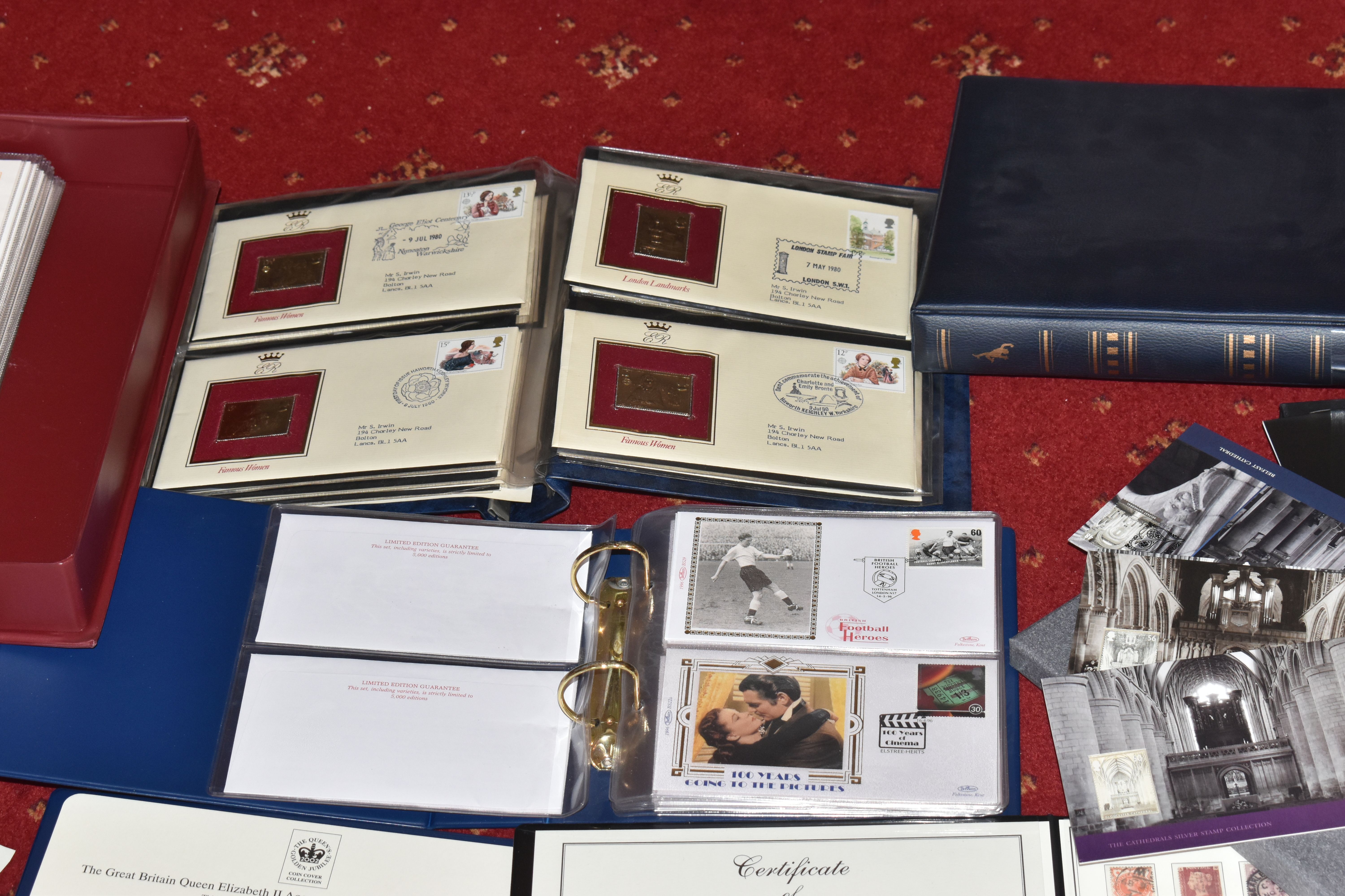 LARGE COLLECTION OF MAINLY GB FDCS AND A WORLDWIDE STAMP COLLECTION IN TWO BOXES, we note GB fdcs to - Image 15 of 16