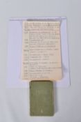 WWII DIARY OF A GERMAN ARMY SOLDIER HERBERT KARRE 1944/1945 (1) Customers must satisfy themselves