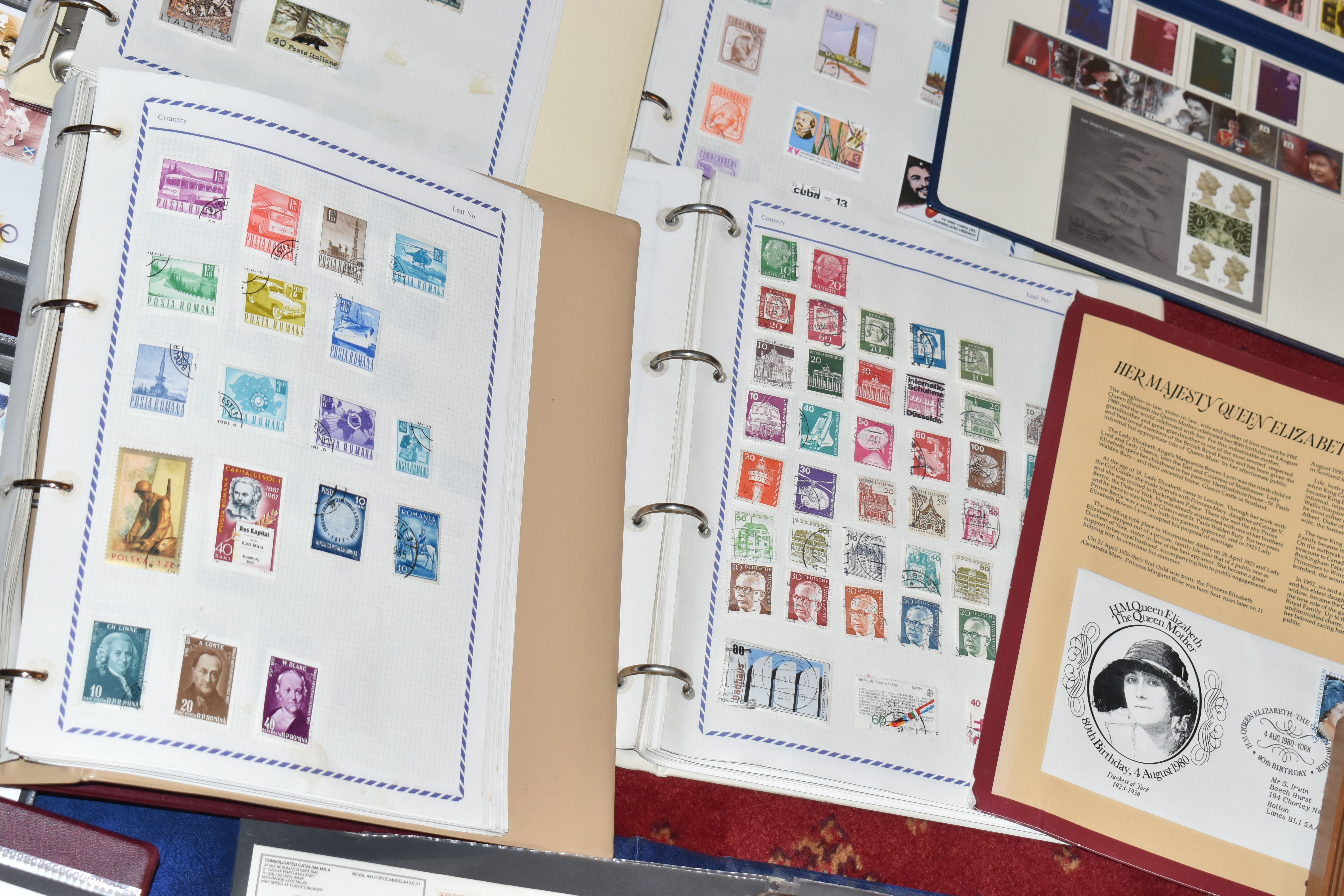 LARGE COLLECTION OF MAINLY GB FDCS AND A WORLDWIDE STAMP COLLECTION IN TWO BOXES, we note GB fdcs to - Image 9 of 16