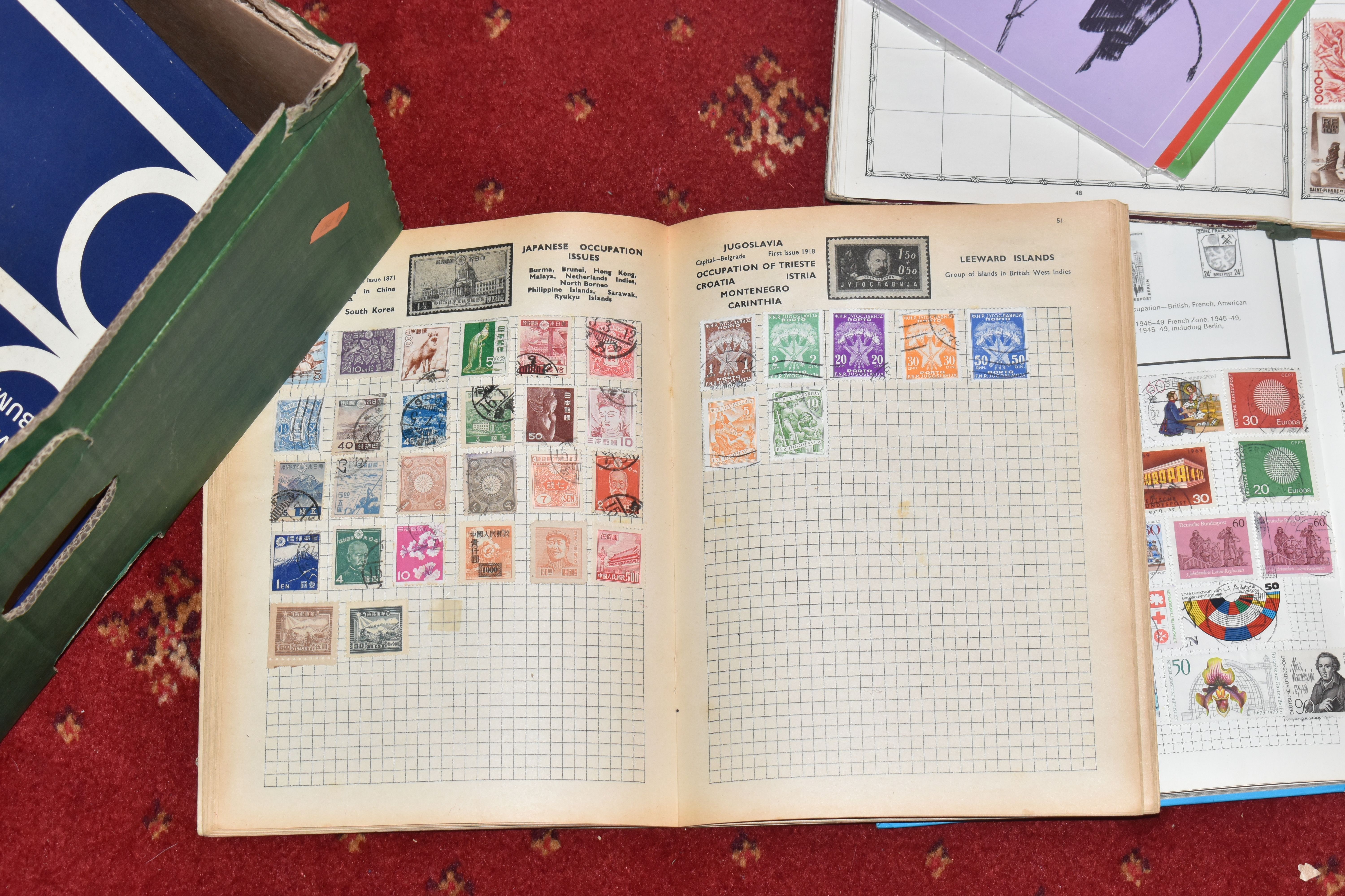 MASSIVE ACCUMULATION OF STAMPS IN EIGHT BOXES, comprises single country collections, duplicates in - Image 7 of 22