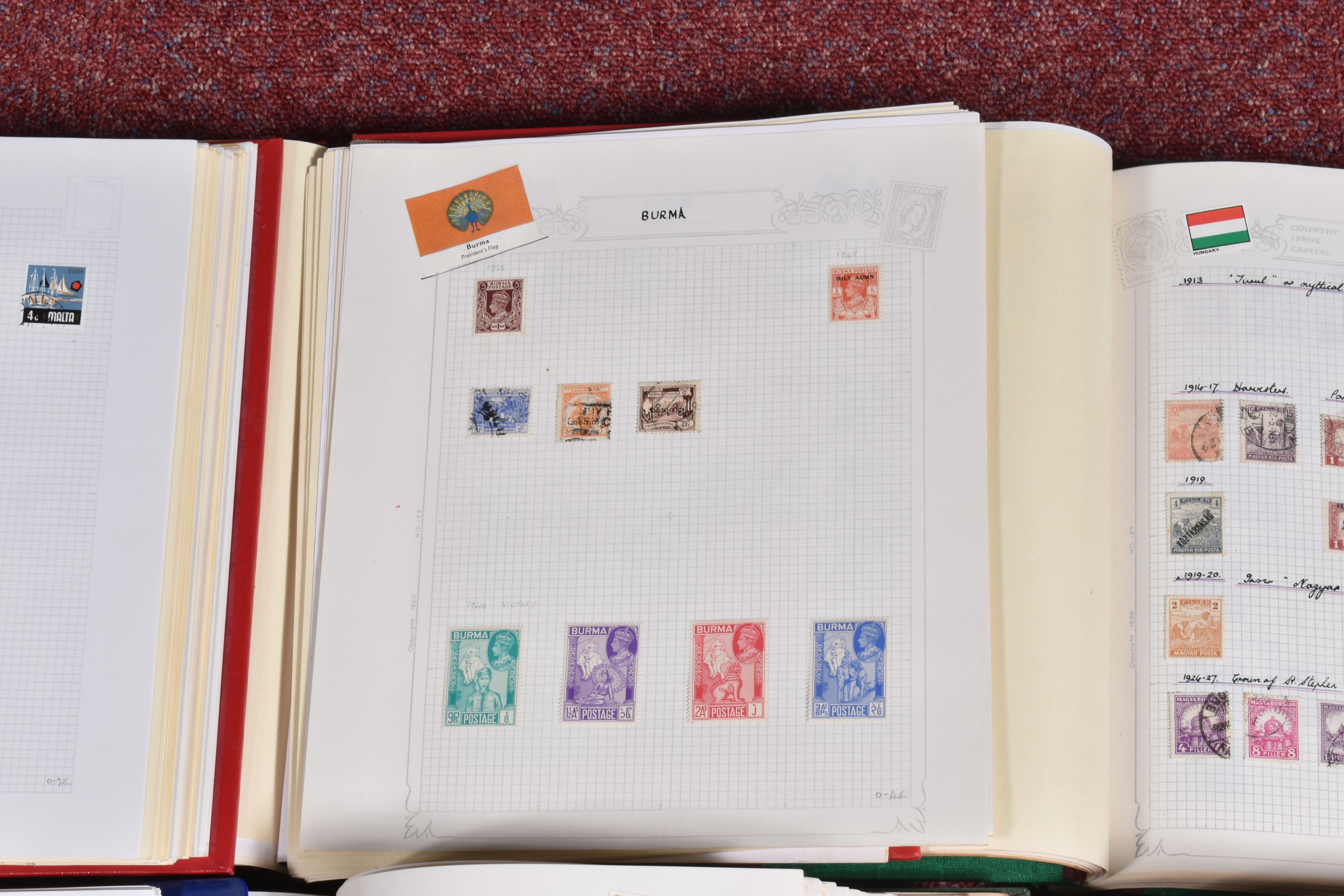 WORLDWIDE COLLECTION OF STAMPS IN SEVEN ALBUMS WITH STRENGTH IN MINT (MOUNTED) GB TO 2009 - Image 3 of 8