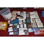 IMPRESSIVE COLLECTION OF ISLE OF MAN STAMPS IN THREE BOXES, we note stamps in mint, used, fdc,