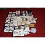 LARGE COLLECTION OF MAINLY GB FDCS AND A WORLDWIDE STAMP COLLECTION IN TWO BOXES, we note GB fdcs to