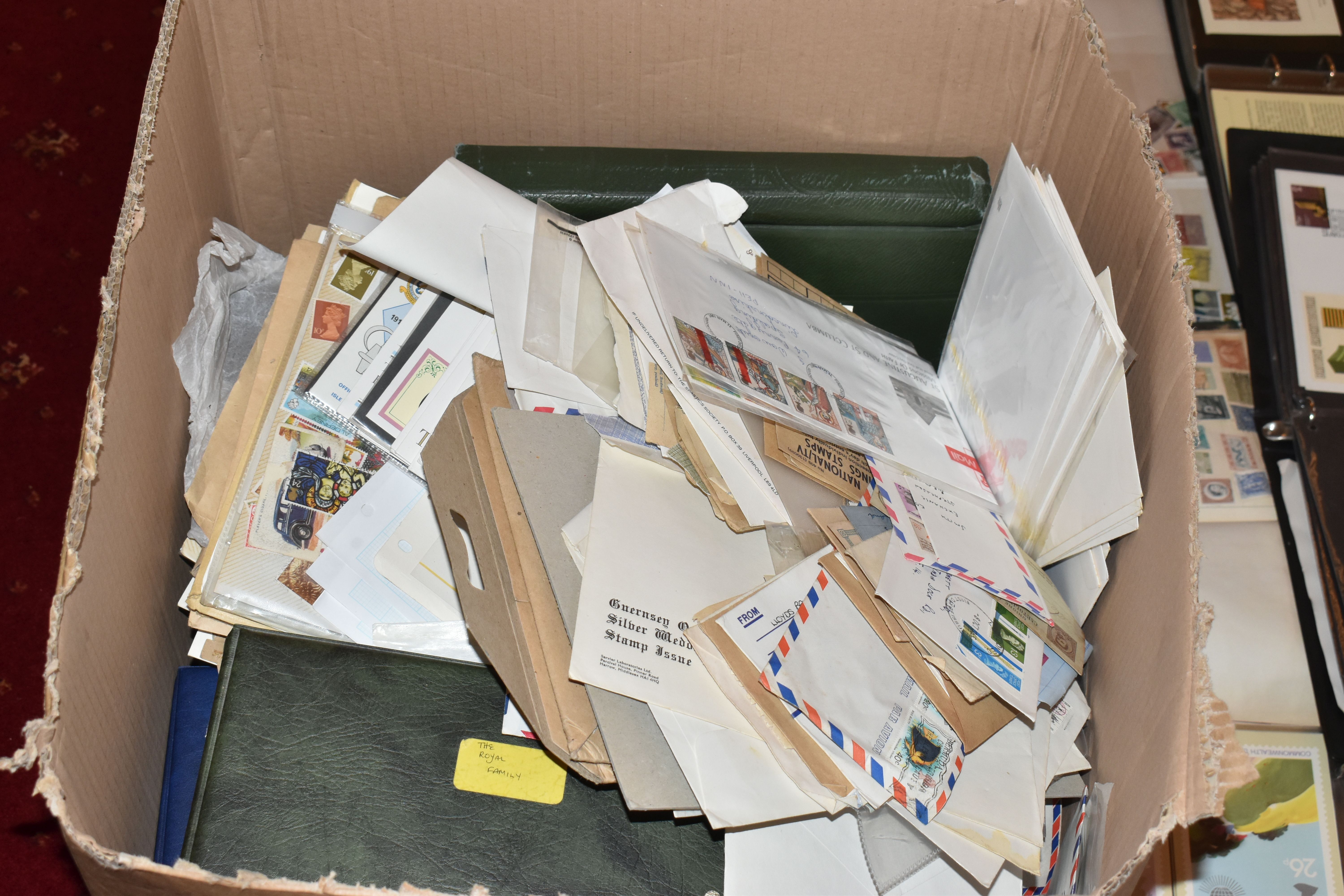 MASSIVE ACCUMULATION OF STAMPS IN EIGHT BOXES, comprises single country collections, duplicates in - Image 2 of 22