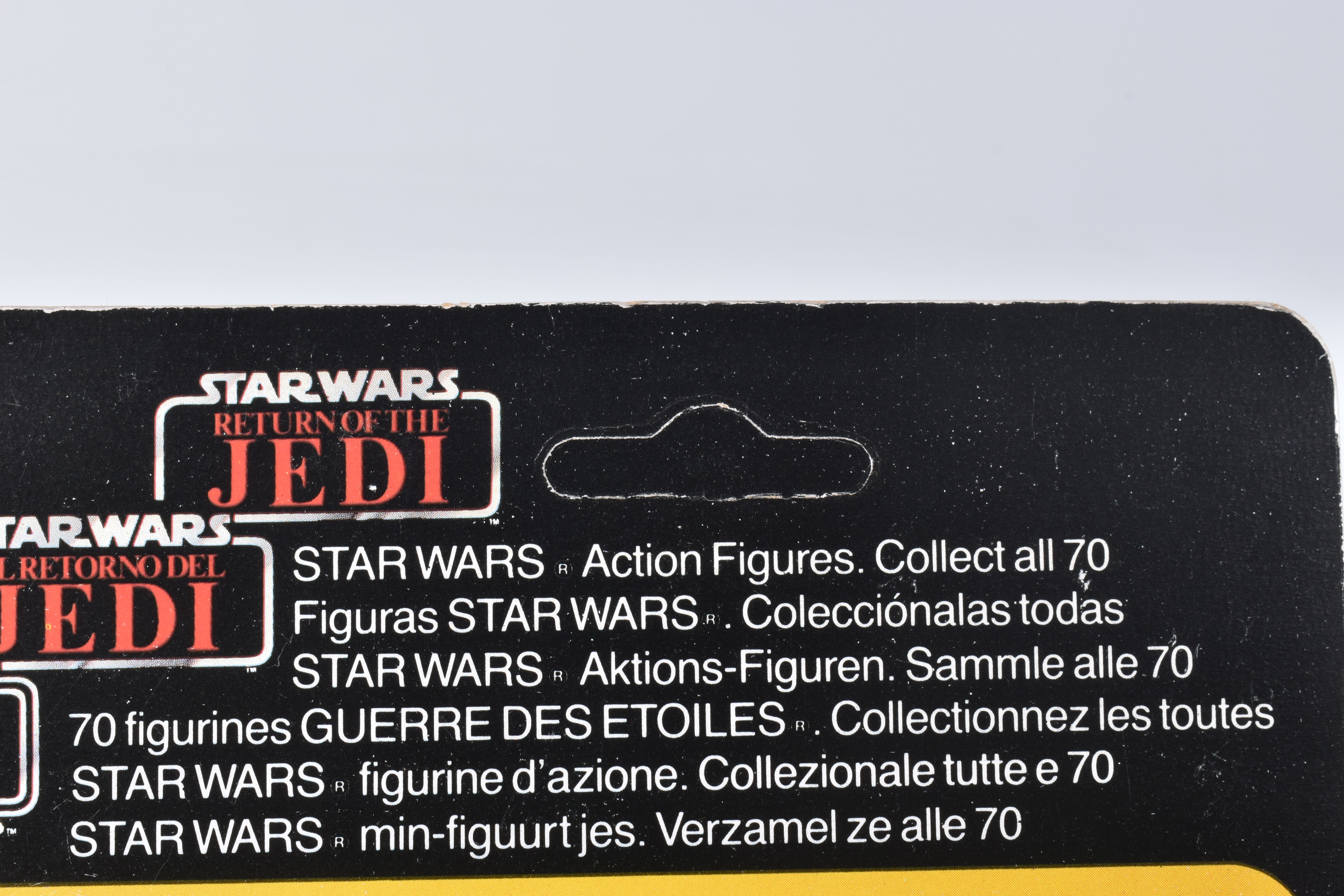 TWO SEALED PALITOY STAR WARS TRILOGO 'RETURN OF THE JEDI' FIGURES TO INCLUDE NIKTO, 1983, 70 back, - Image 20 of 24