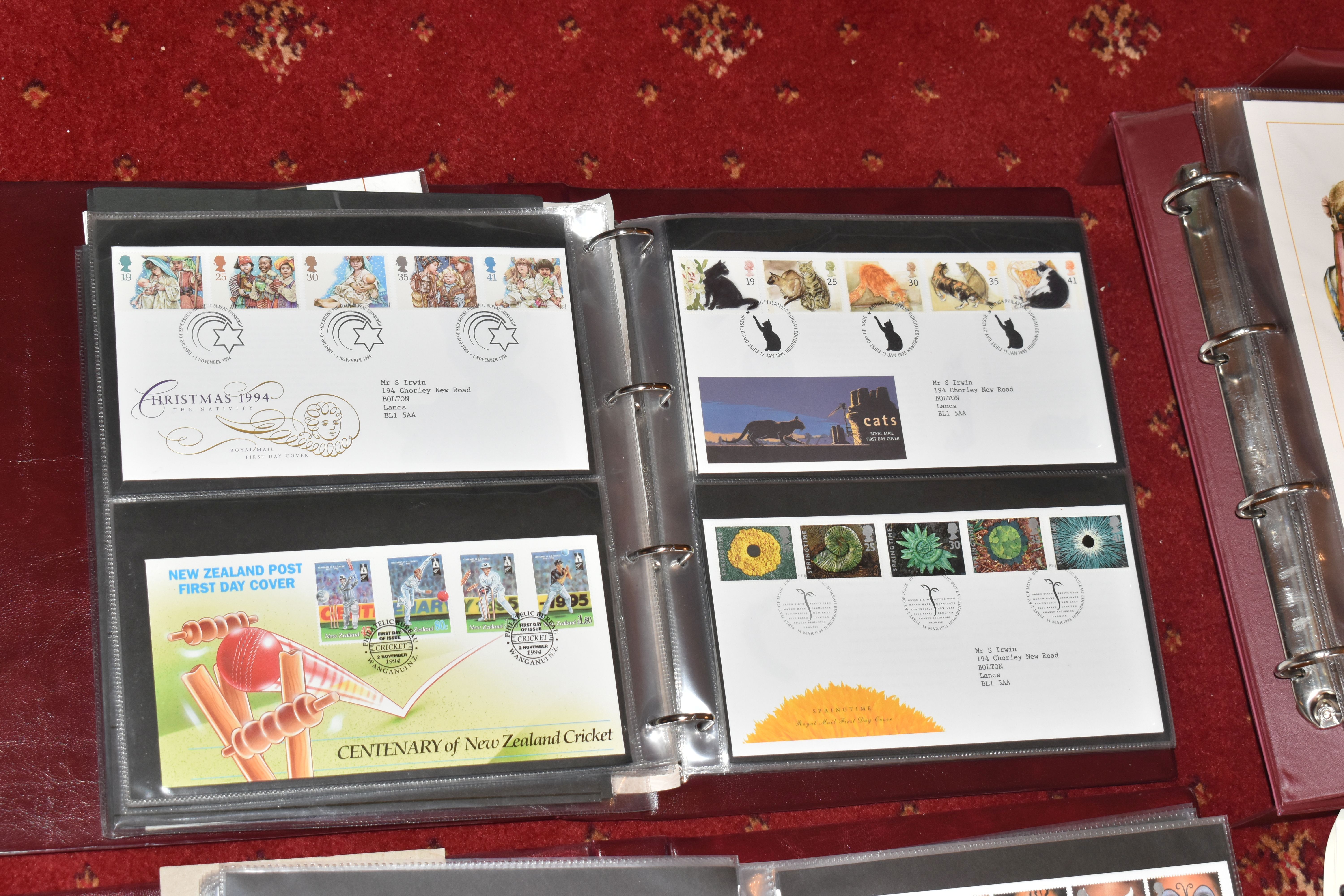 LARGE COLLECTION OF MAINLY GB FDCS AND A WORLDWIDE STAMP COLLECTION IN TWO BOXES, we note GB fdcs to - Image 2 of 16