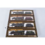 FOUR BOXED MAINLINE OO GAUGE JUBILEE CLASS LOCOMOTIVES, 'Leander' No.5690, L.M.S. lined maroon
