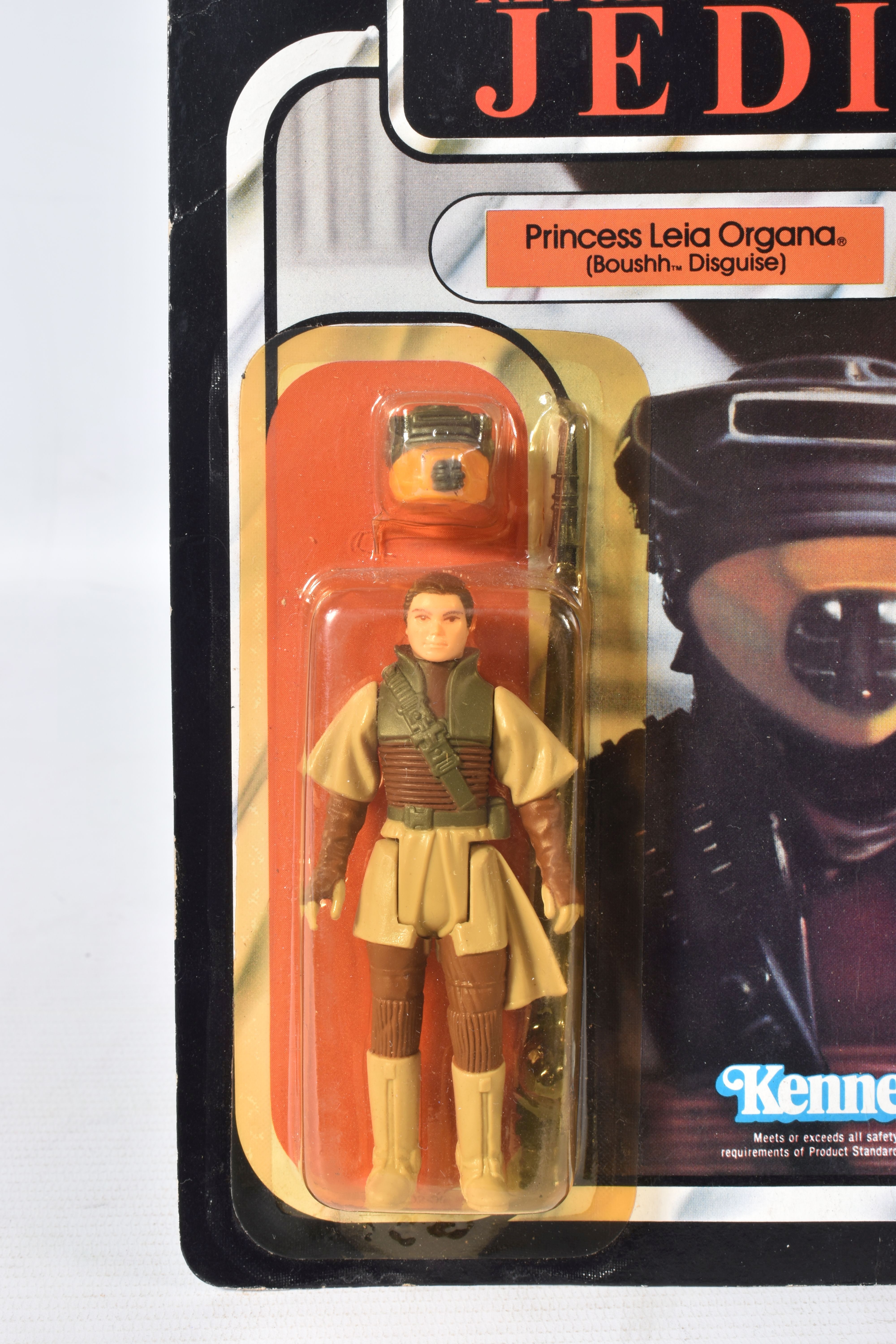 A SEALED BLISTER PACK KENNER STAR WARS 'RETURN OF THE JEDI' PRINCESS LEIA ORGANA (BOUSHH - Image 4 of 11