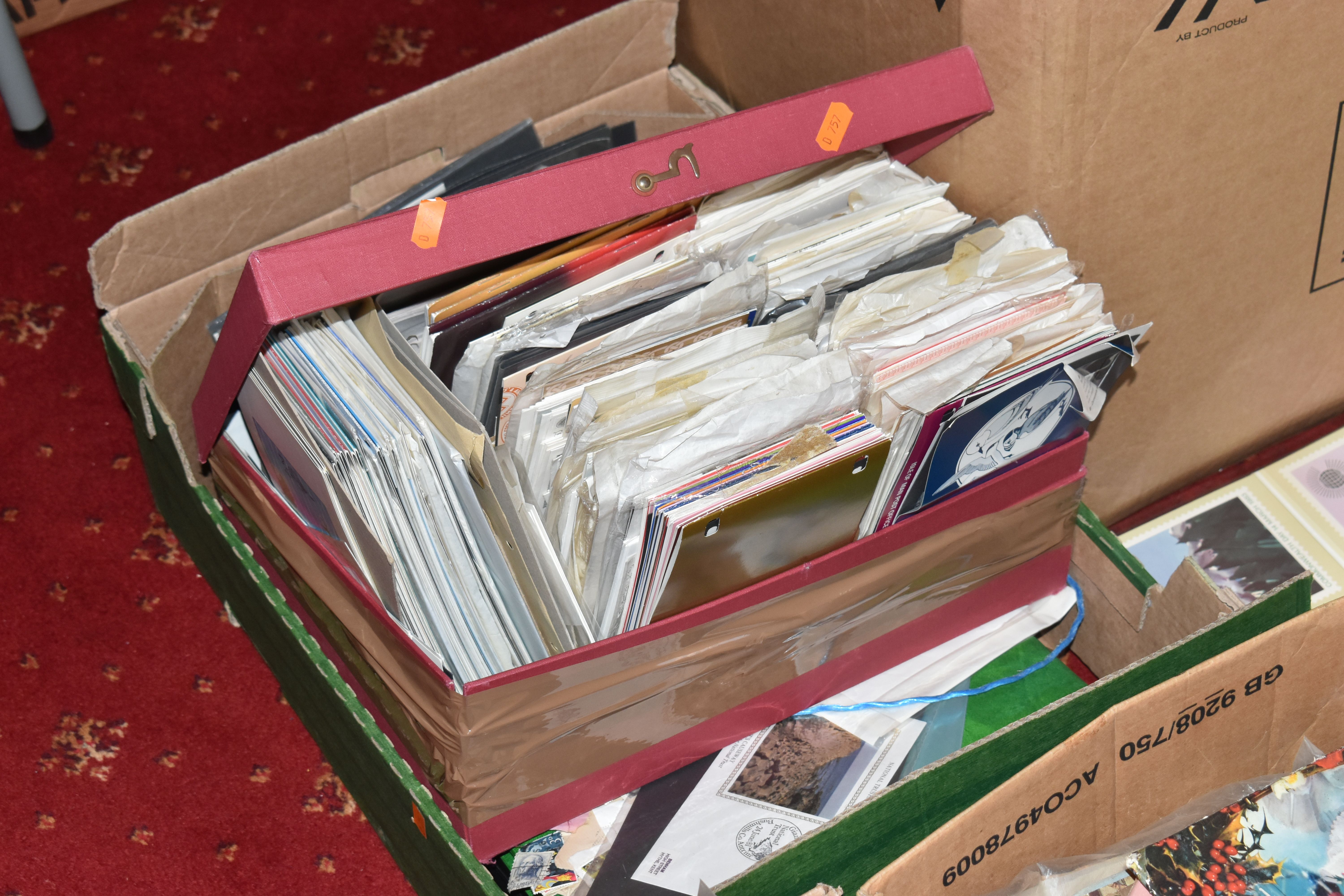 MASSIVE ACCUMULATION OF STAMPS IN EIGHT BOXES, comprises single country collections, duplicates in - Image 20 of 22