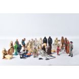 A COLLECTION OF UNBOXED AND PLAYWORN FIRST TWENTY ONE 1977-1979 STAR WARS FIGURES, to include 3 R2-
