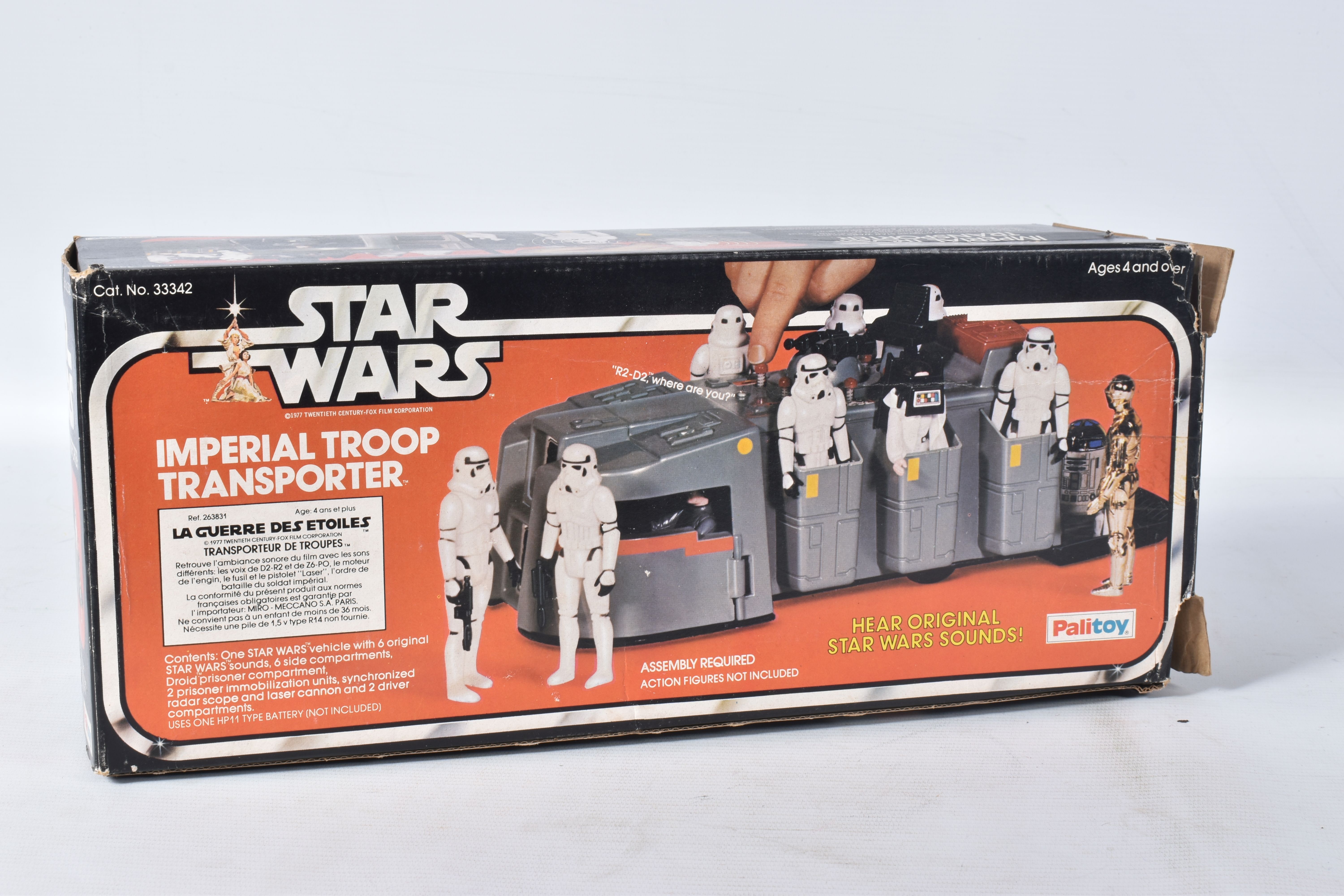 A BOXED PALITOY STAR WARS IMPERIAL TROOP TRANSPORTER, no. 33342, Sellotape has been removed from - Image 10 of 14