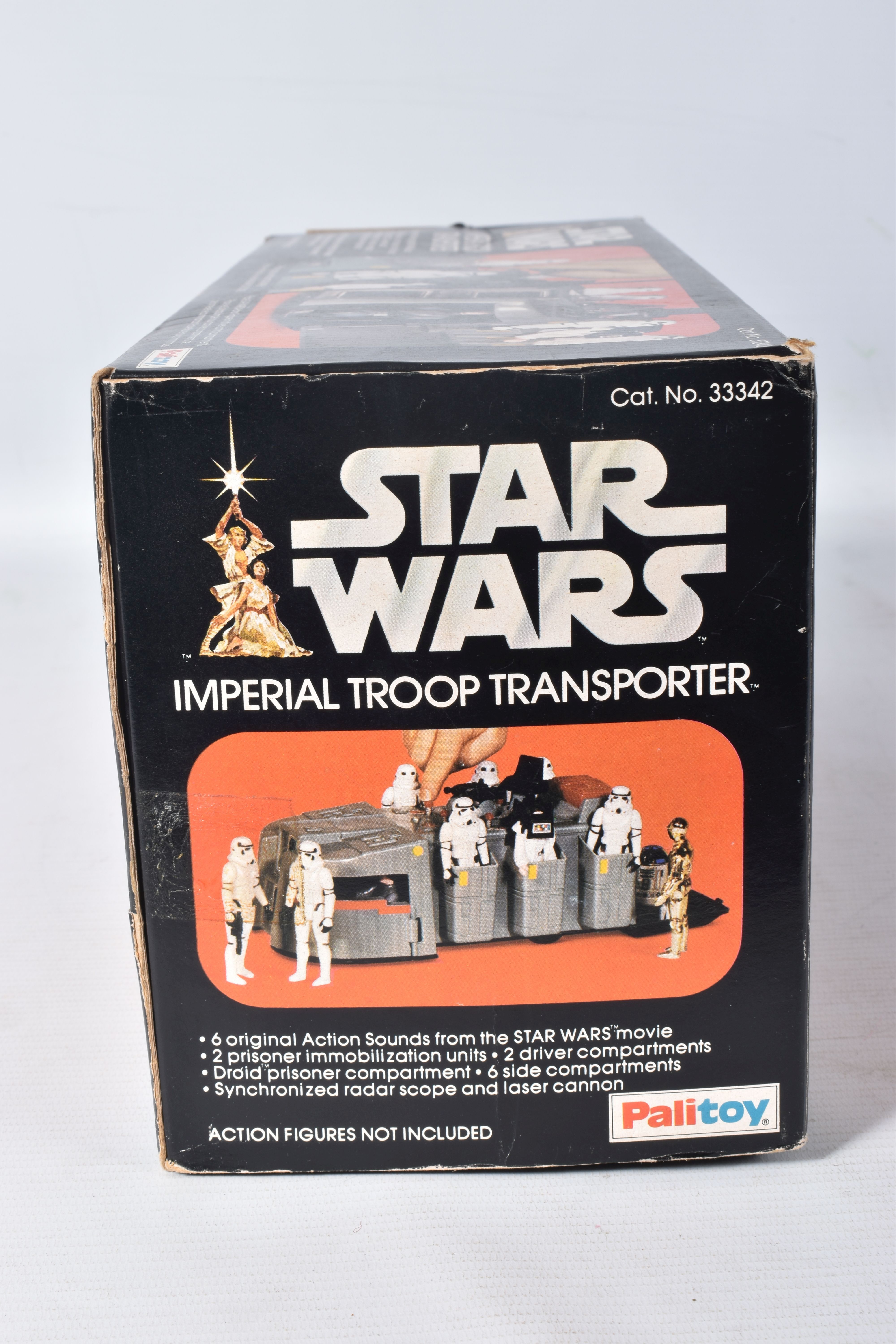 A BOXED PALITOY STAR WARS IMPERIAL TROOP TRANSPORTER, no. 33342, Sellotape has been removed from - Image 11 of 14