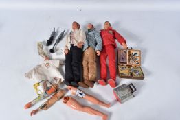 AN UNBOXED DENYS FISHER KENNER SIX MILLION DOLLAR MAN FIGURE, complete with N.A.S.A. suit,