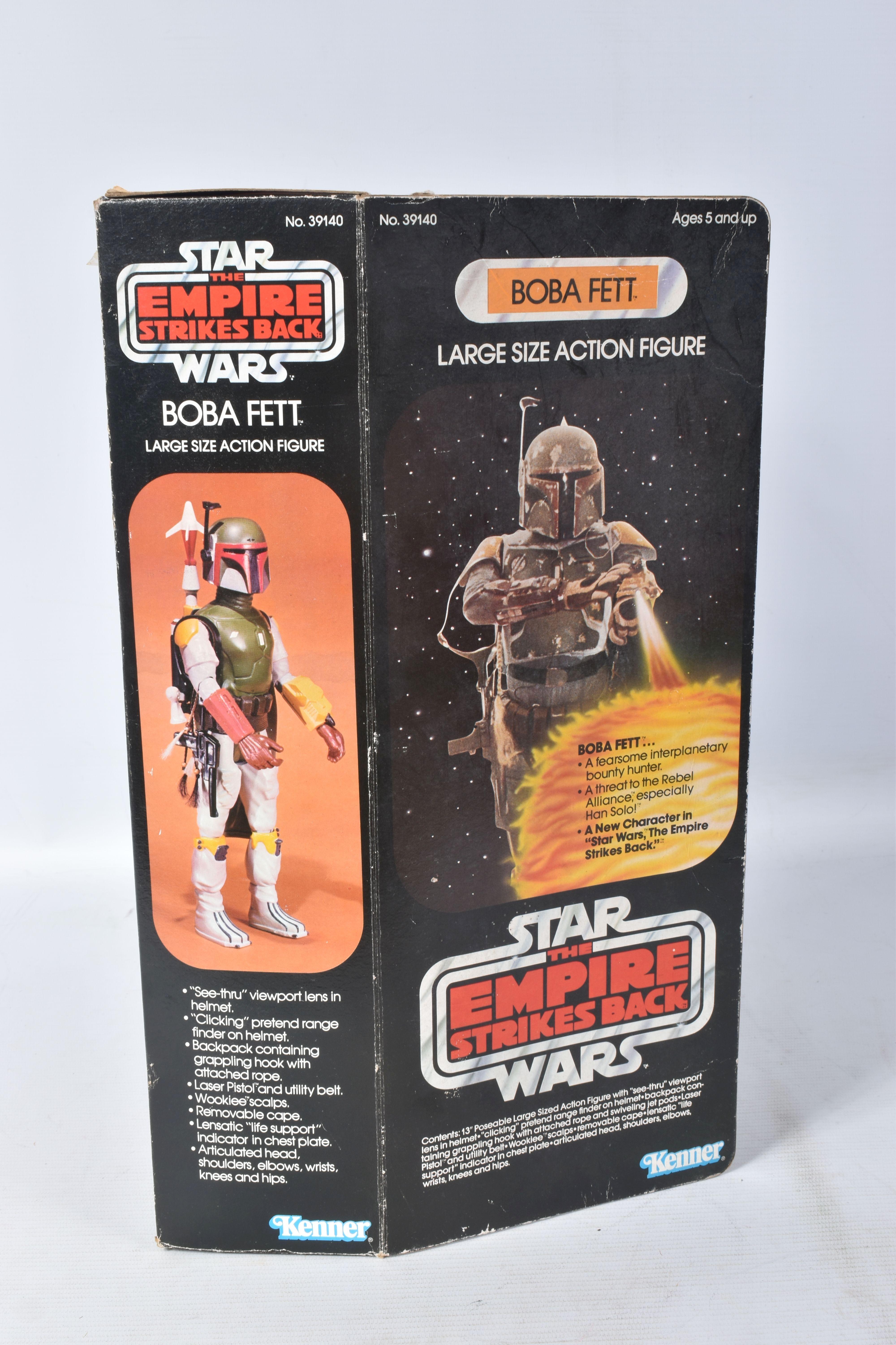 A BOXED KENNER STAR WARS 'THE EMPIRE STRIKES BACK' BOBA FETT ACTION FIGURE, no. 39140, included in - Image 11 of 11