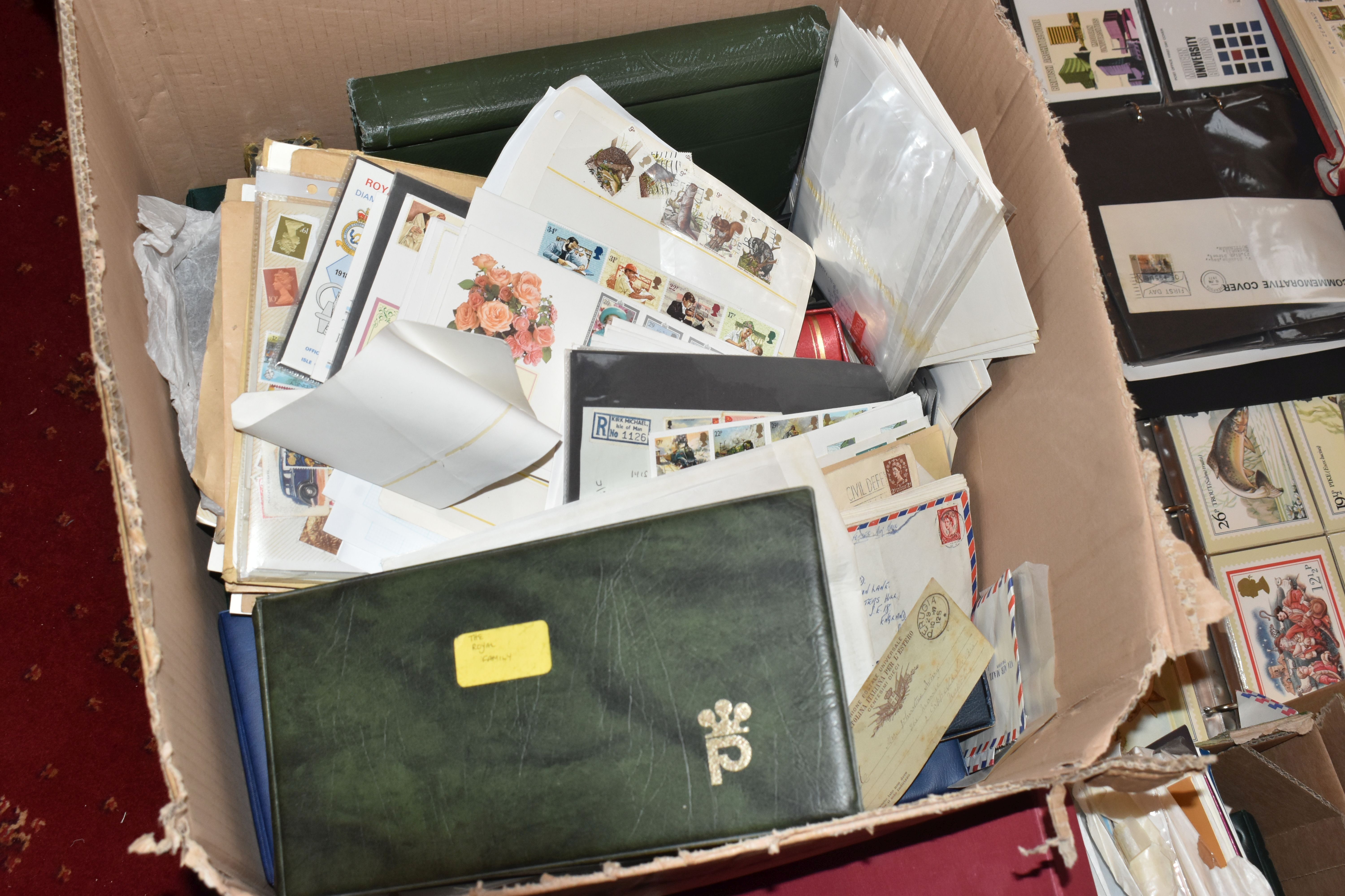 MASSIVE ACCUMULATION OF STAMPS IN EIGHT BOXES, comprises single country collections, duplicates in - Image 3 of 22