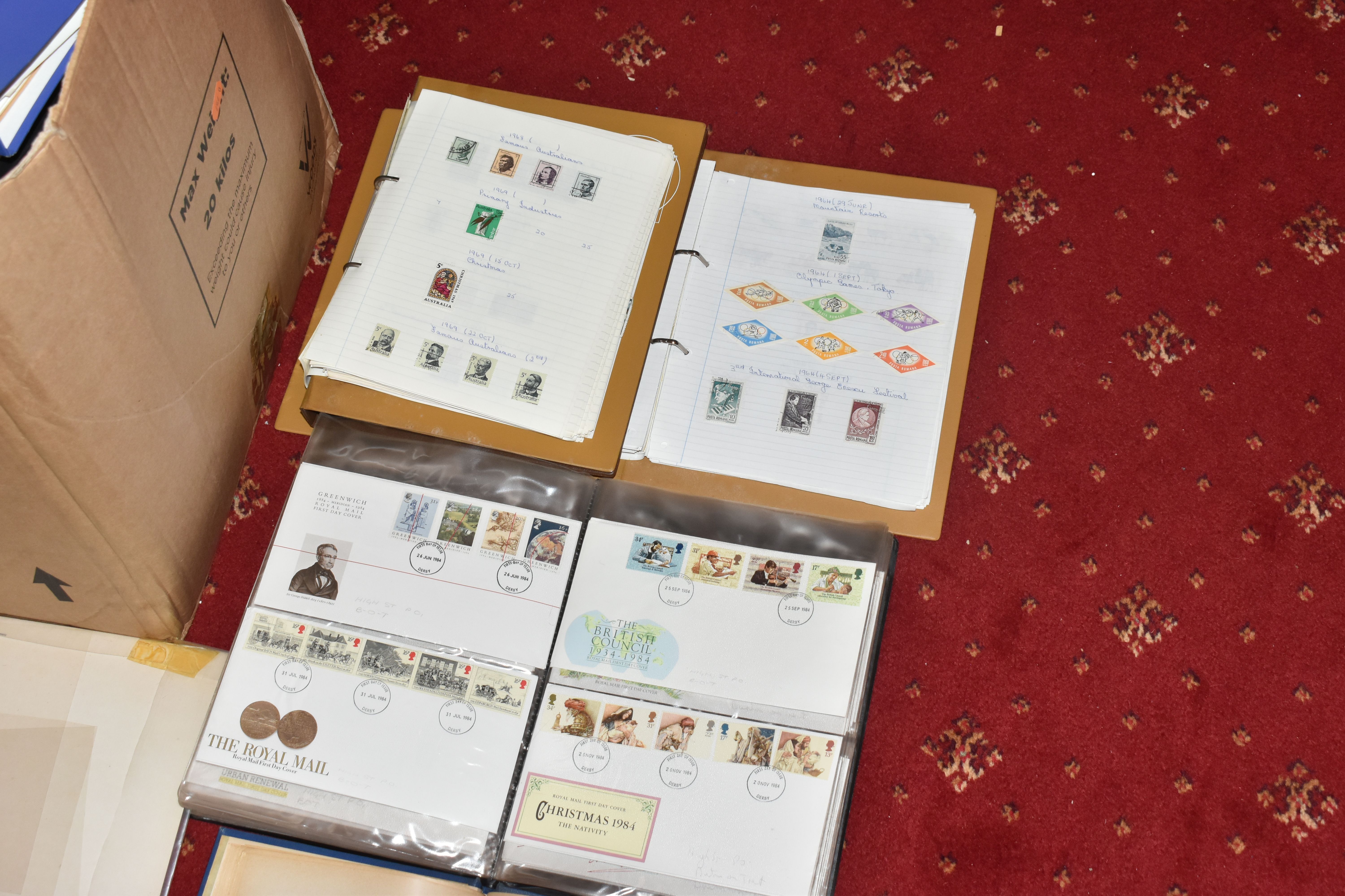 MASSIVE ACCUMULATION OF STAMPS IN EIGHT BOXES, comprises single country collections, duplicates in - Image 12 of 22