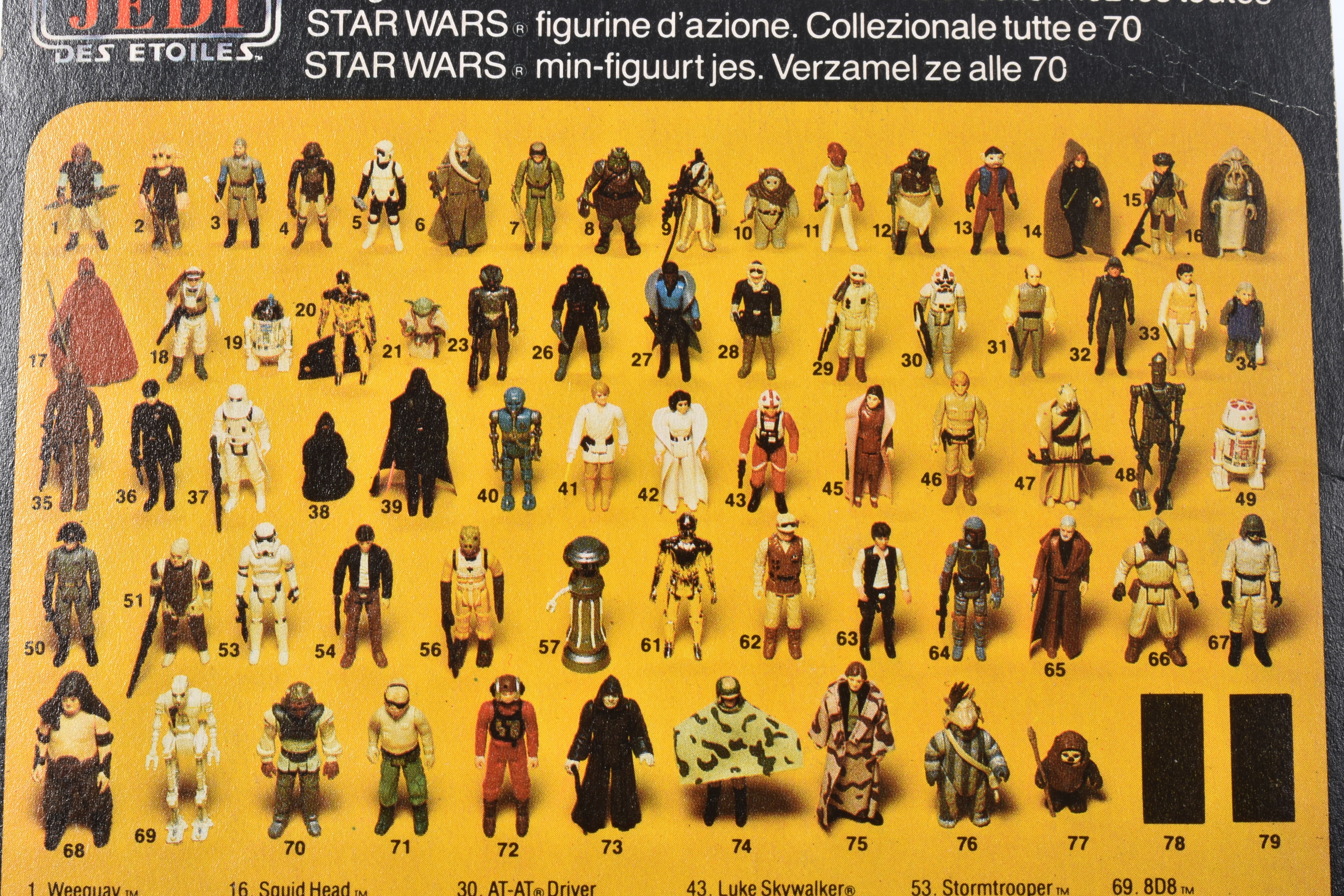 TWO SEALED PALITOY STAR WARS TRILOGO 'RETURN OF THE JEDI' FIGURES TO INCLUDE HAN SOLO (IN TRENCH - Image 9 of 23