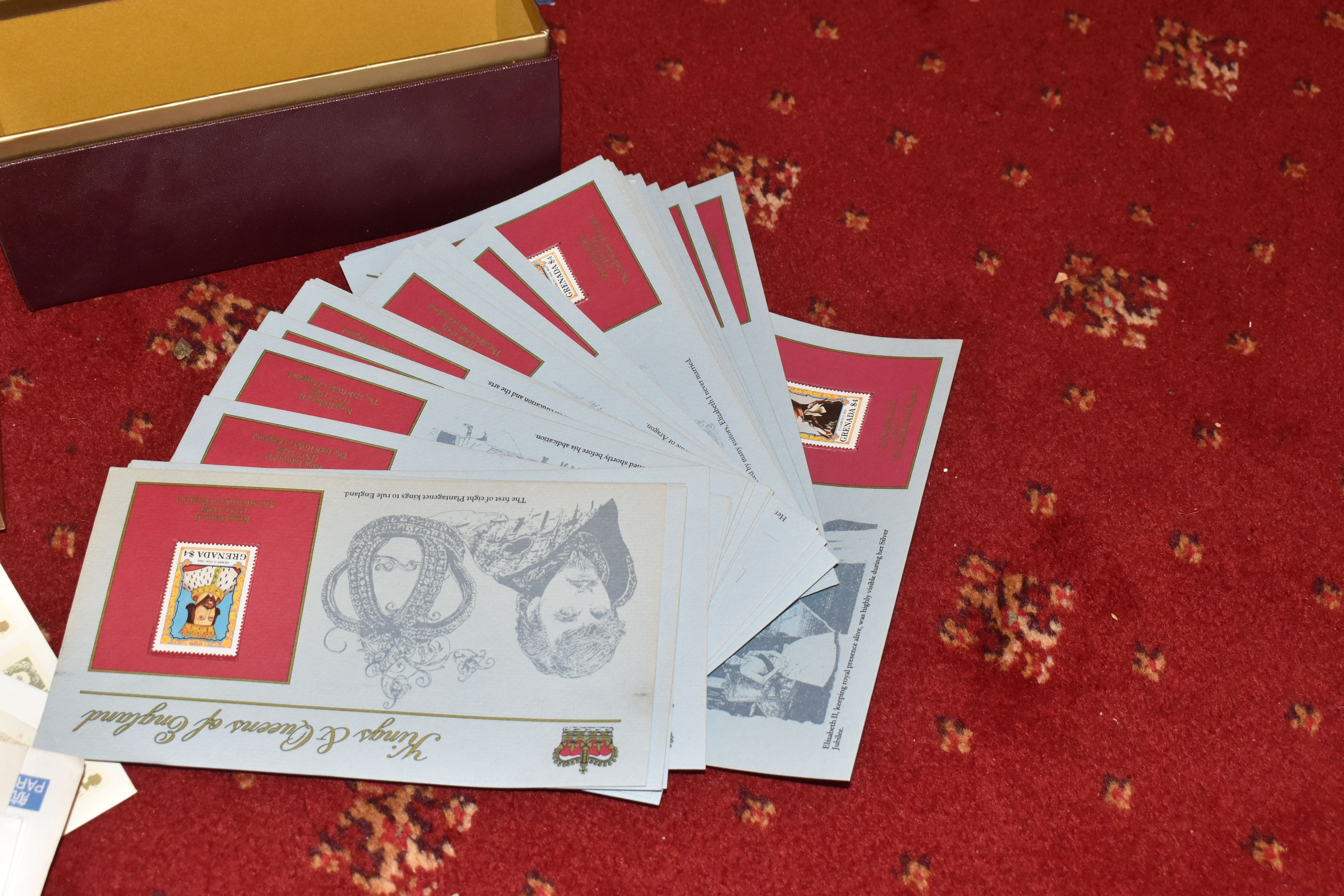 LARGE COLLECTION OF MAINLY GB FDCS AND A WORLDWIDE STAMP COLLECTION IN TWO BOXES, we note GB fdcs to - Image 12 of 16