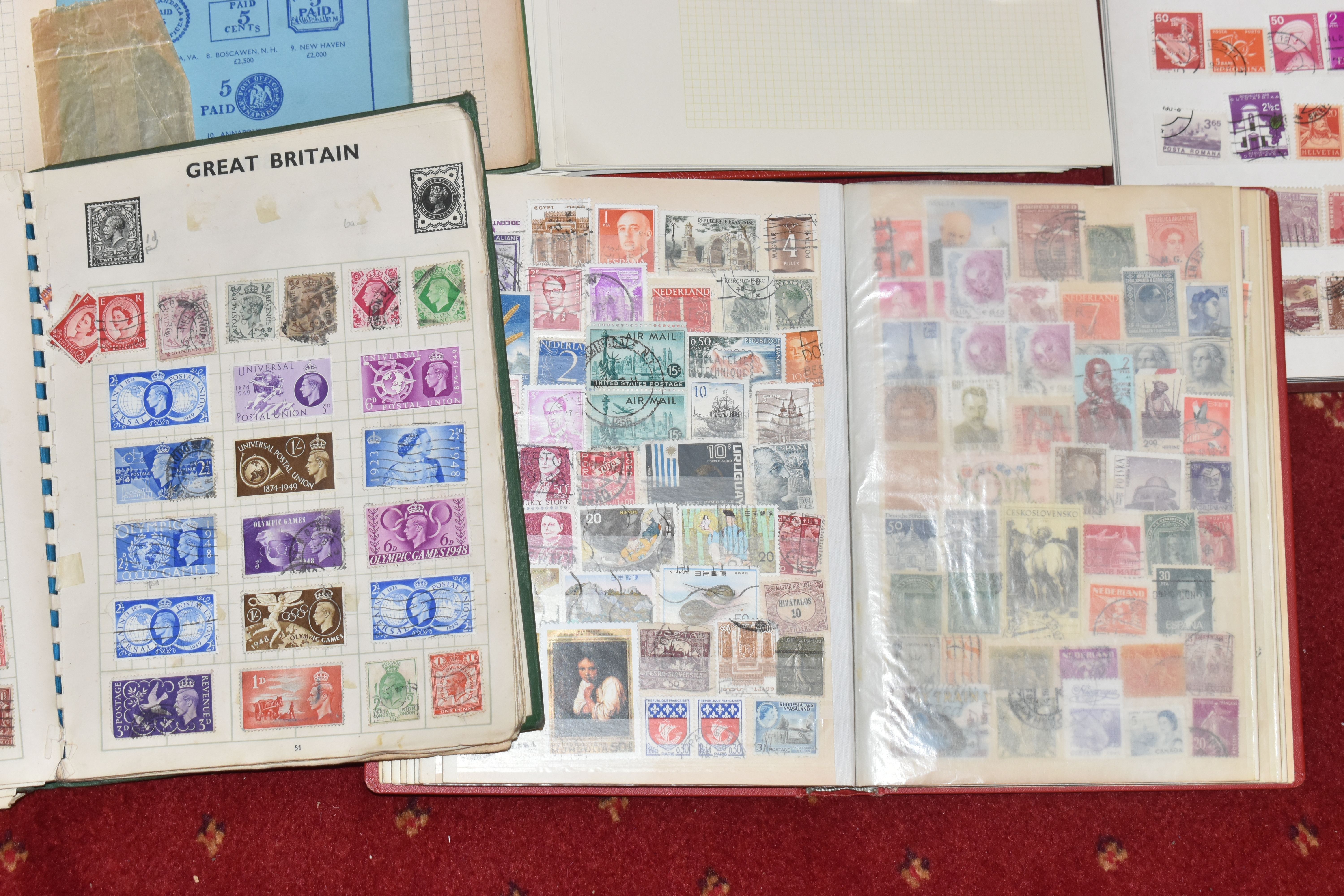 MASSIVE ACCUMULATION OF STAMPS IN EIGHT BOXES, comprises single country collections, duplicates in - Image 9 of 22