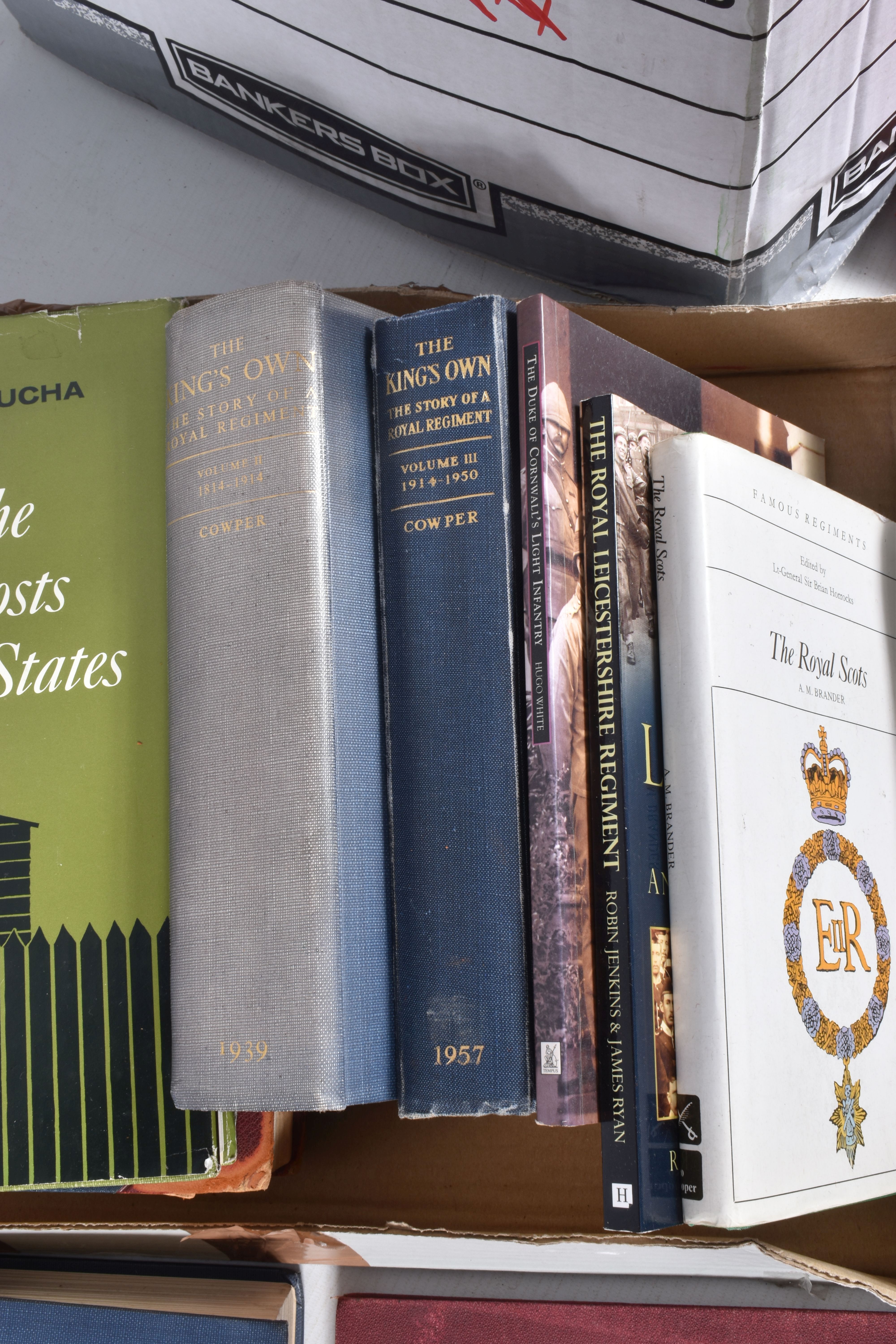 A LARGE SELECTION OF MILITARY RELATED BOOKS, to include both soft and hard backs covering various - Image 3 of 11