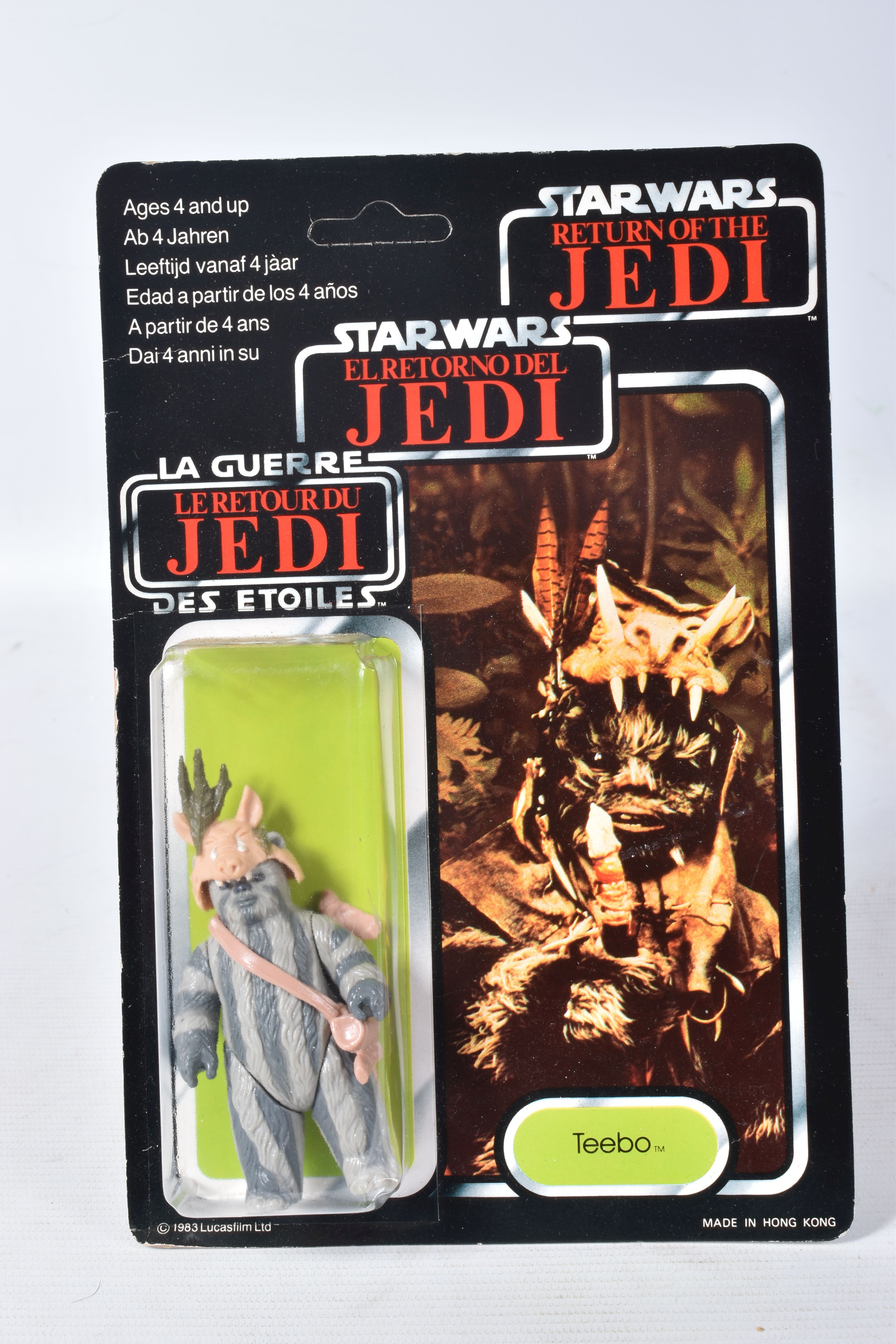 TWO SEALED PALITOY STAR WARS TRILOGO 'RETURN OF THE JEDI' FIGURES TO INCLUDE HAN SOLO (IN TRENCH - Image 2 of 23