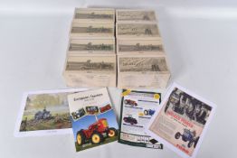 A QUANTITY OF ATLAS EDITIONS TRACTORS OF THE WORLD COLLECTION MODELS, eight boxed models all still