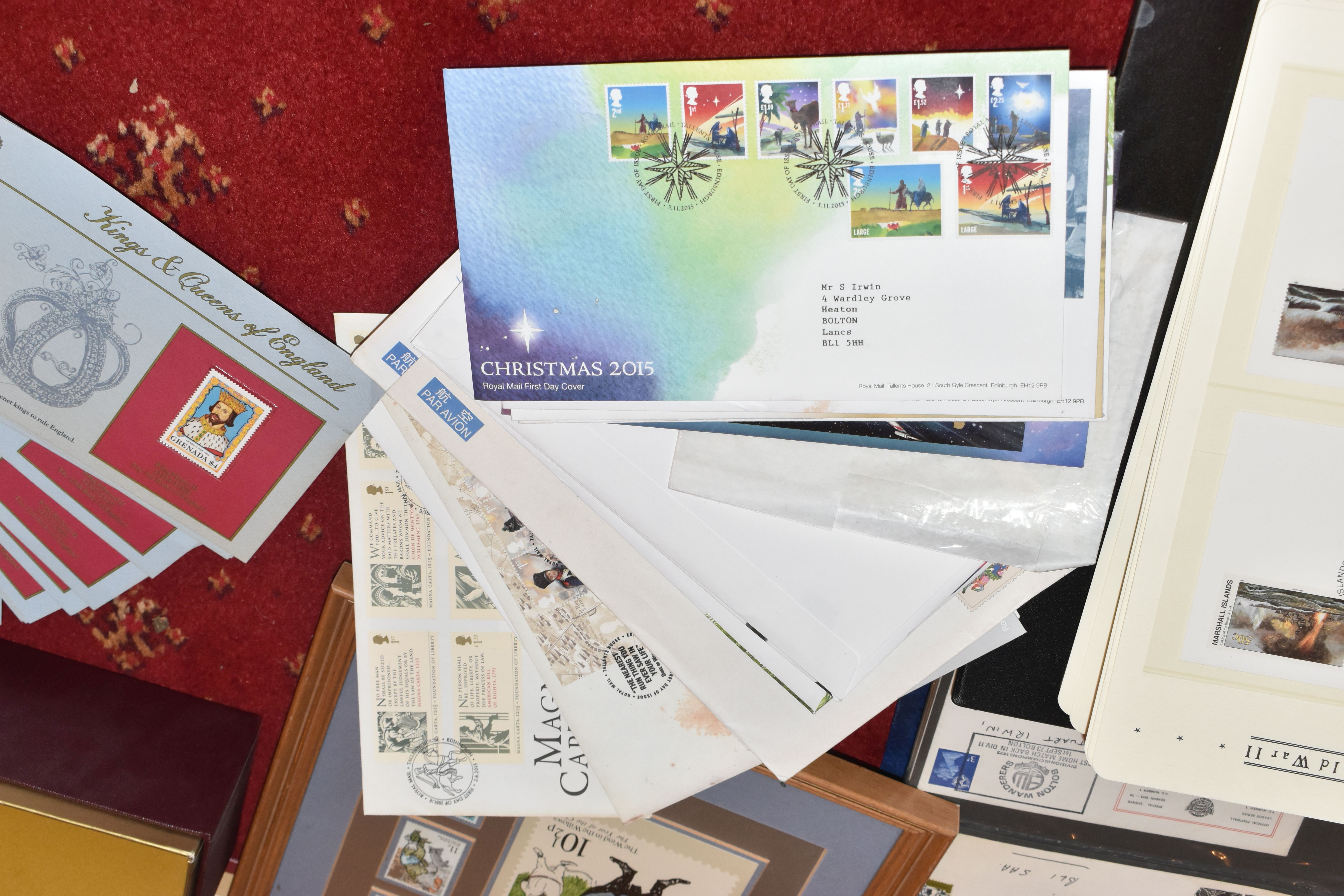 LARGE COLLECTION OF MAINLY GB FDCS AND A WORLDWIDE STAMP COLLECTION IN TWO BOXES, we note GB fdcs to - Image 11 of 16