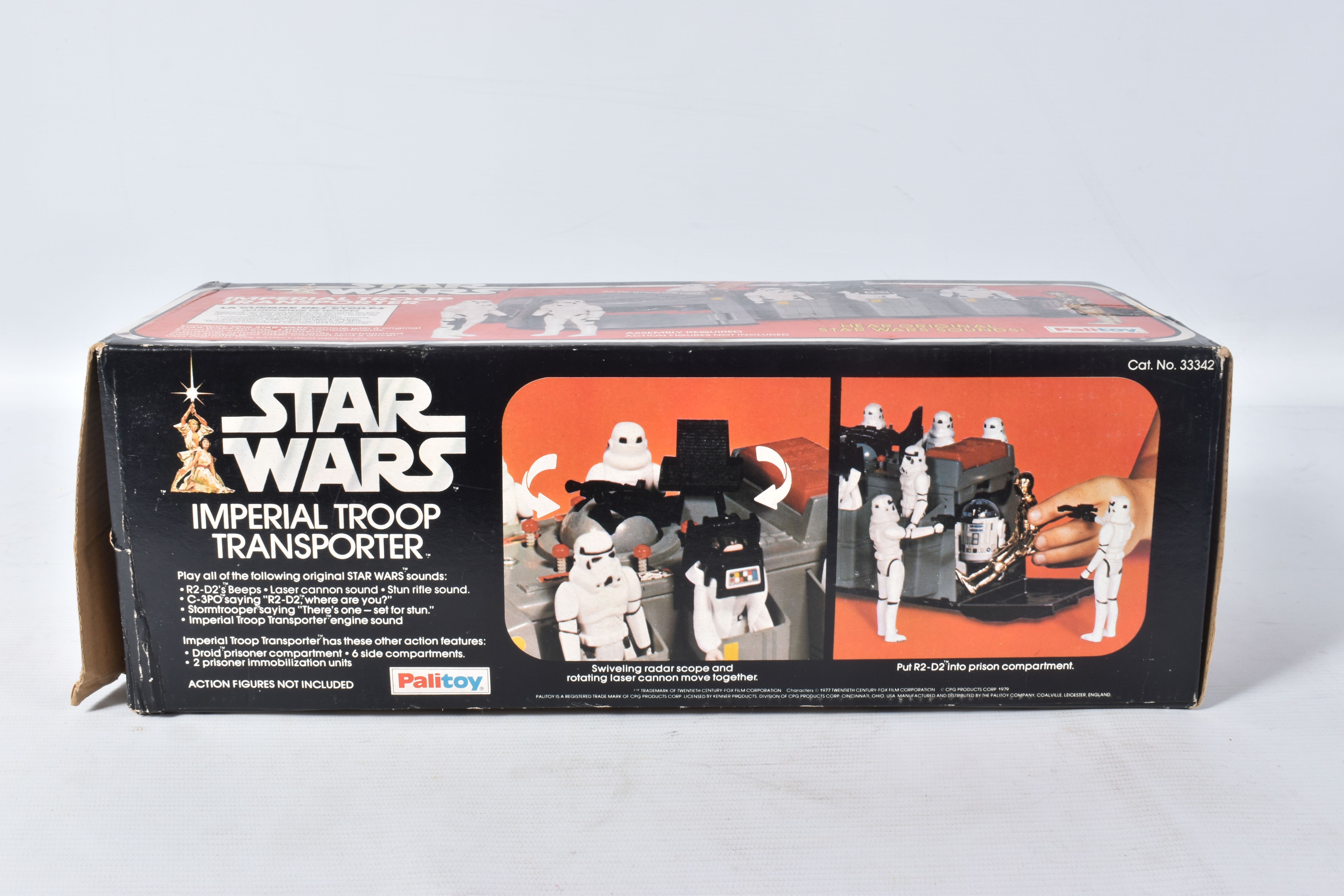 A BOXED PALITOY STAR WARS IMPERIAL TROOP TRANSPORTER, no. 33342, Sellotape has been removed from - Image 13 of 14