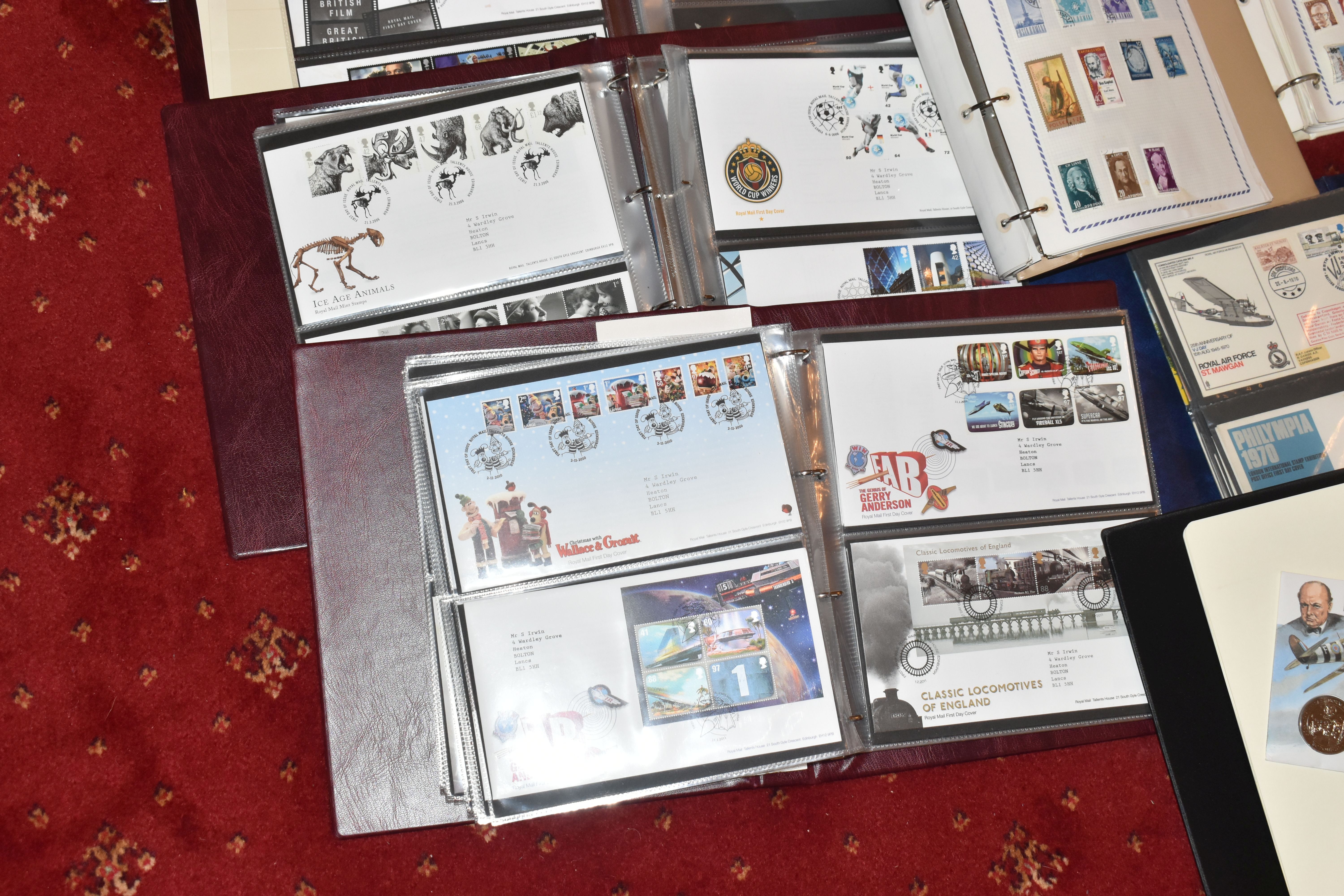 LARGE COLLECTION OF MAINLY GB FDCS AND A WORLDWIDE STAMP COLLECTION IN TWO BOXES, we note GB fdcs to - Image 6 of 16