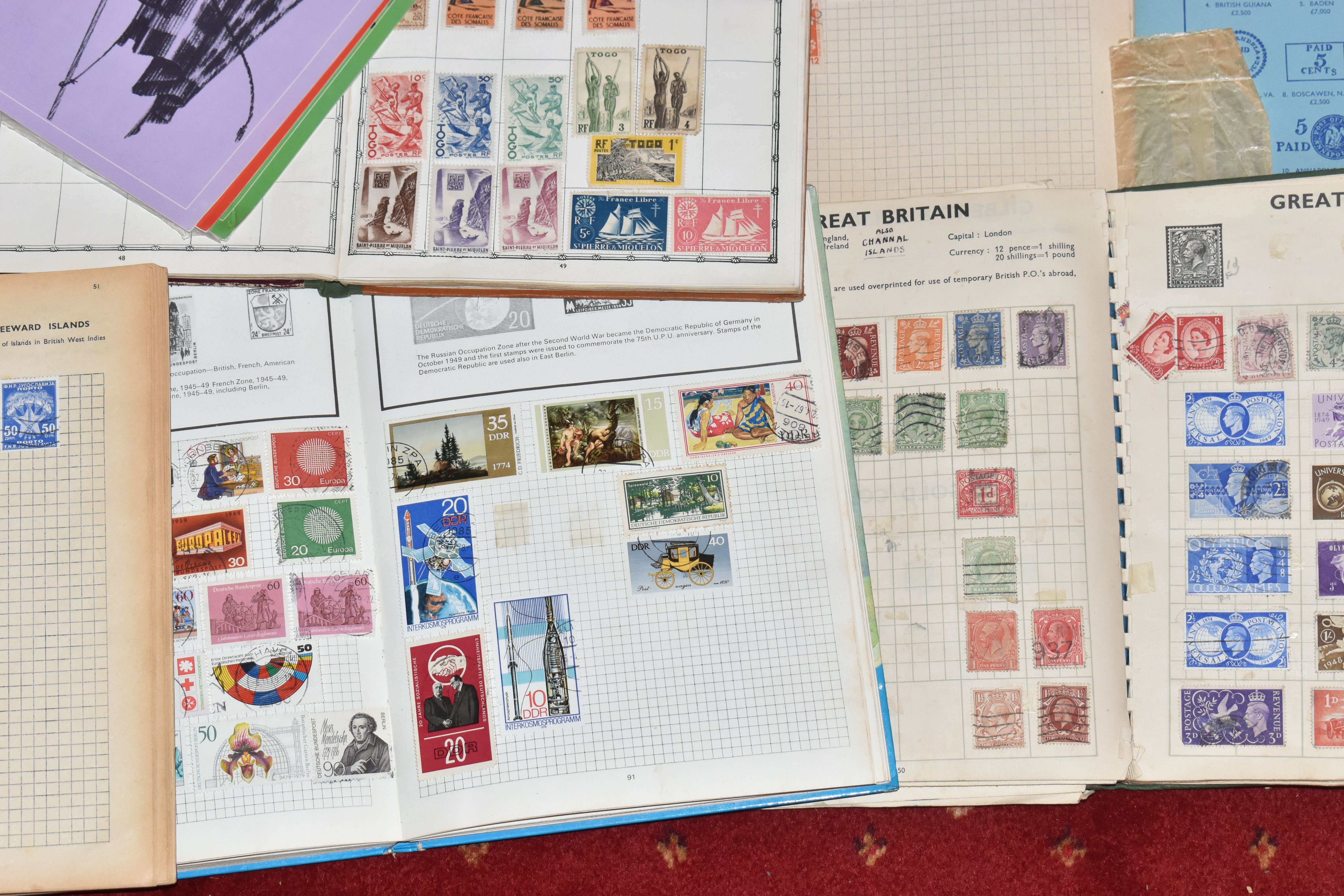 MASSIVE ACCUMULATION OF STAMPS IN EIGHT BOXES, comprises single country collections, duplicates in - Image 8 of 22