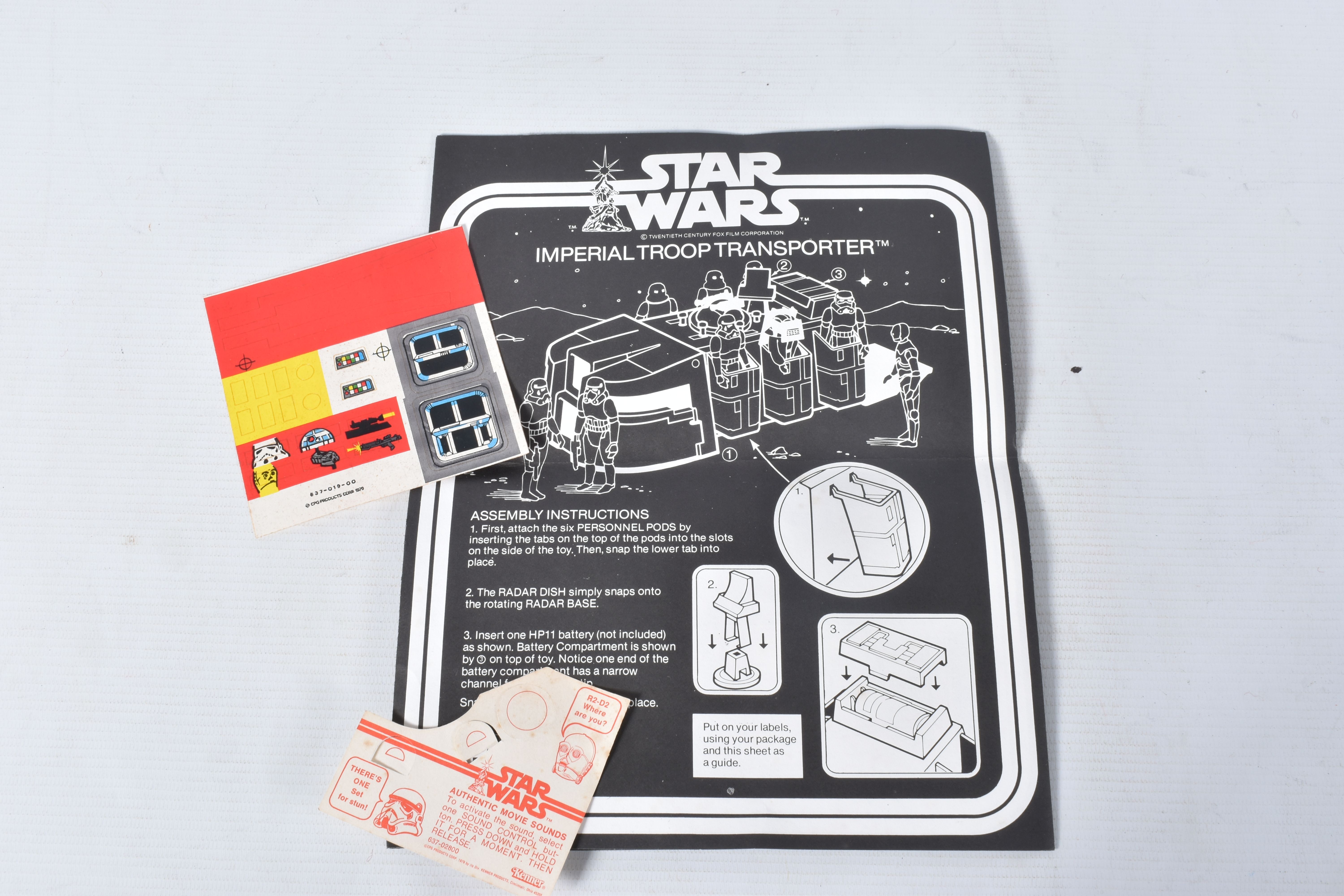 A BOXED PALITOY STAR WARS IMPERIAL TROOP TRANSPORTER, no. 33342, Sellotape has been removed from - Image 9 of 14