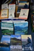 TWO BOXES OF BOOKS, containing approximately 50+ titles mostly relating to Fell Walking and