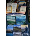 TWO BOXES OF BOOKS, containing approximately 50+ titles mostly relating to Fell Walking and