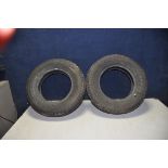 TWO PART WORN GT RADIAL ST6000 CARGOMAX C TYRES 165R13C 96/94N