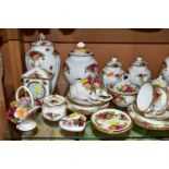 A GROUP OF ROYAL ALBERT 'OLD COUNTRY ROSES' TEAWARES, comprising four side plates (marked as