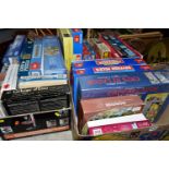 THREE BOXES OF JIGSAW PUZZLES, comprising twenty-four 500pc or 1000pc assorted boxed puzzles -
