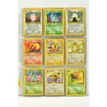 MOSTLY COMPLETE POKEMON JUNGLE SET, includes cards 1, 7, 11, 19-21, 23-25, 28-30, 33, 35-36, 38-53