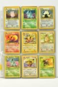 MOSTLY COMPLETE POKEMON JUNGLE SET, includes cards 1, 7, 11, 19-21, 23-25, 28-30, 33, 35-36, 38-53