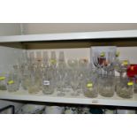 A GROUP OF ASSORTED DRINKING GLASSES, including a boxed pair of Dartington red wine glasses,