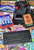 ZX SPECTRUM+, DATASETTE AND QUANTITY OF GAMES, includes over forty games with desirable titles