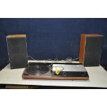 A BANG AND OLUFSEN BEOCENTRE 3300 SPARES OR REPAIRS and a pair of untested Boevox S45 speakers (