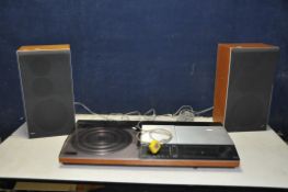 A BANG AND OLUFSEN BEOCENTRE 3300 SPARES OR REPAIRS and a pair of untested Boevox S45 speakers (