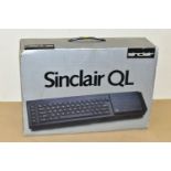 SINCLAIR QL COMPUTER BOXED, computer is boxed in its original packaging, untested due to broken