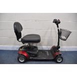 A PRIDE GHC242000XLR MOBILITY SCOOTER with battery and charger, comes with two keys (fully