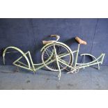 A PAIR OF INCOMPLETE PASHLEY SOVEREIGN LADIES BICYCLES both incomplete along with ten various