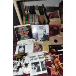 FOUR BOXES CONTAINING EIGHTY LPs, EIGHTEEN BOXSETS AND ONE HUNDRED AND SEVENTY 78s OF JAZZ MUSIC